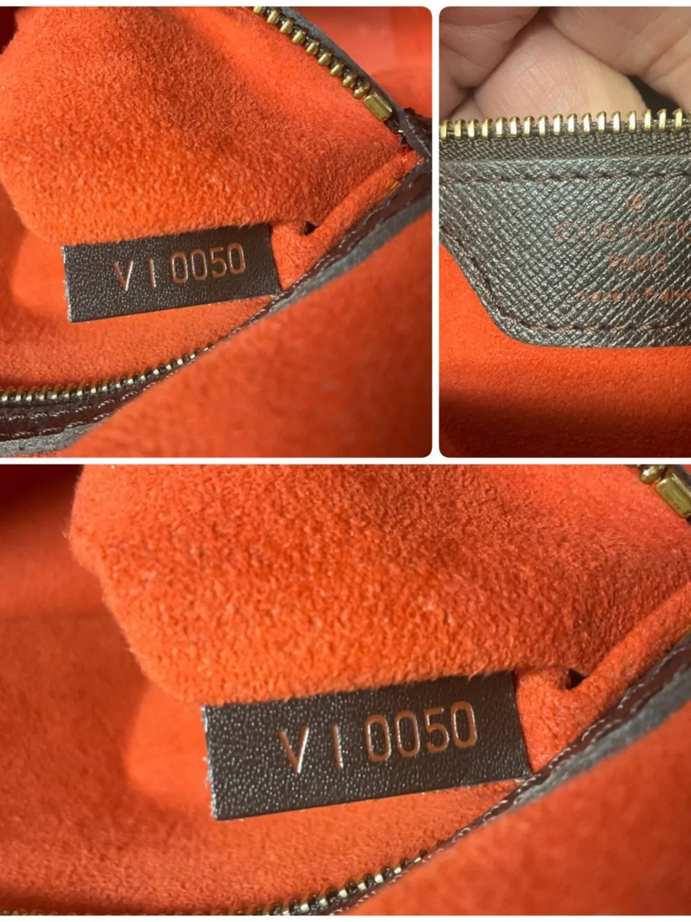 Louis Vuitton Damier Triana Handbag